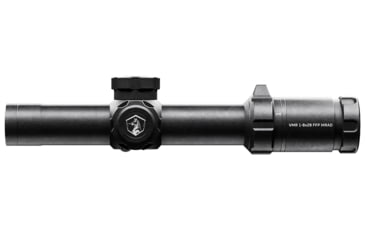 Image of Colt Optics 1-8x 28mm 34mm Rifle Scope, First Focal Plane, Colt QR-19 BDC Duplex Ranging Reticle, Black, V107-101