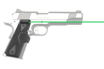 Image of Crimson Trace 1911 Government/Commander, Lasergrips, Green laser, Black LG-401G