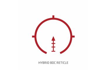 Image of Crimson Trace 3.5x Battlesight, Illuminated Hybrid BDC Reticle, Picatinny Mount, Black, CTS-1100