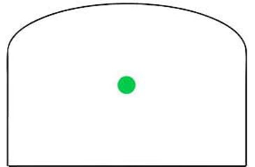 Image of Crimson Trace CT-RAD Micro Pro Reflex Green Dot Sights, 5 MOA Green Dot Reticle, Black, 01-3000038