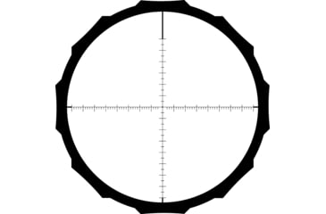 Image of Crimson Trace Hardline Pro Rifle Scope, 3-12x42mm, 30mm Tube, Second Focal Plane,CT Custom MR1-MOA Reticle, MOC Coating, Black, 01-01320