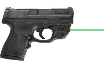 Image of Crimson Trace Laserguard Green Laser Sight for S&amp;W Shield Handgun, 9/40, , LG-489G