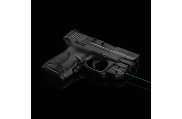 Image of Crimson Trace Laserguard Green Laser Sight for S&amp;W Shield Handgun, 9/40, , LG-489G