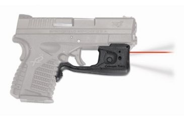 Image of Crimson Trace Laserguard Pro Red Laser and Light, CR2, Springfield, Red, 150 Lumens, Black, LL-802