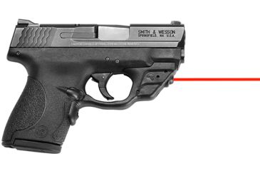 Image of Crimson Trace Laserguard Red Laser Sight for S&amp;W Shield Handgun, LG-489