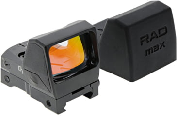 Image of Crimson Trace RAD Max Large Open Reflex Red Dot Sight, 3.5 MOA Red Dot Reticle, Black, 01-01980
