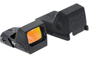 Image of Crimson Trace RAD Open Reflex Red Dot Sight, 5 MOA Green Dot Reticle, Black, 01-01890