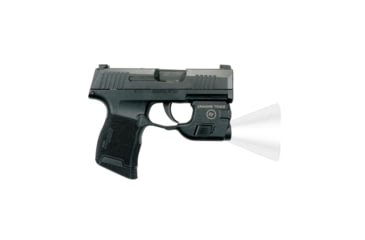 Image of Crimson Trace Weapon Light, 1/3N Lithium, Sig Sauer P365, White, 100 Lumen, Black, LTG-772