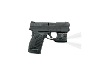Image of Crimson Trace Weapon Light, 1/3N Lithium, Springfield, White, 100 Lumen, Black, LTG-771