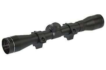 Image of CenterPoint 4x32mm Rifle Scope, Obj FOV 1in Tube Dia, Black, Duplex Reticle, CP4032