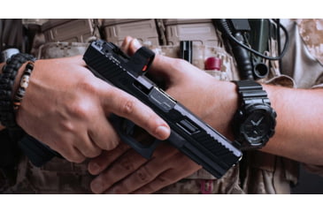 Image of Cross Armory CRRDORMSC Black 3 MOA Red Dot Reticle