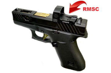 Image of Cross Armory CRRDORMSC Black 3 MOA Red Dot Reticle