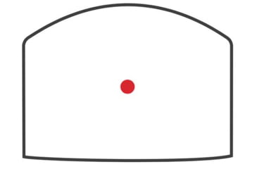 Image of Cross Armory CRRDORMSC Black 3 MOA Red Dot Reticle