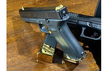 Image of Cross Armory Glow-In-The-Dark Pistol Sights, Gold, Standard, crGSs-gd