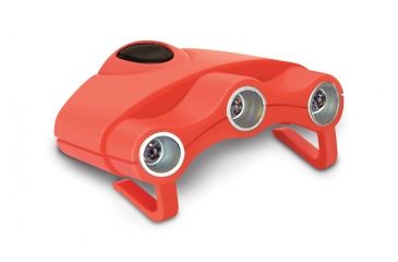 Image of Cyclops Orion Orange Hat Clip Light w/3 Clear LED Lights CYC-HC1-OW