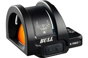 Image of Cyelee Optics BULL X PRO Reflex Red Dot Sight, 1x34.5x26mm, 2 MOA Dot/26 MOA Circle, Black, X003ZQ2KW3