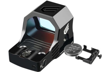 Image of Cyelee Optics CAT SRS6 PRO Reflex Red Dot Sight, 1x21x16.5mm, 6 MOA Dot, Black, X004OOZL3Z