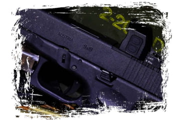 Image of Cyelee Optics CAT X PRO Reflex Red Dot Sight, 1x21x16.5mm, 3 MOA Dot/30 MOA Circle, Black, X003ZVATAX