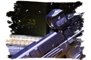 Image of Cyelee Optics Wolf EDG Reflex Red Dot Sight, 1x23x16mm, 3 MOA Dot, Black, X004I4BUNL