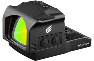 Image of Cyelee Optics Wolf EDG Reflex Red Dot Sight, 1x23x16mm, 3 MOA Dot, Black, X004I4BUNL