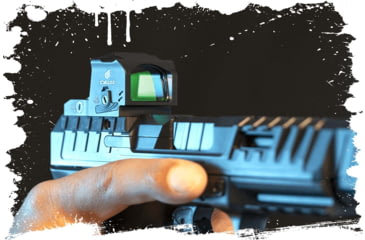 Image of Cyelee Optics Wolf G-EDG Reflex Red Dot Sight, 1x 23 x 16 mm, 3 MOA Dot, Black, X004RLLRJH