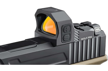 Image of Cyelee Optics Wolf PRO Reflex Red Dot Sight, 1x24x17mm, 3 MOA Dot, Black, X003QODIHF