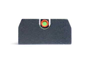 Image of CZ Custom Tactical U-Notch Tritium Pistol Night Sight, CZ 75 SP-01, Black Rear, Black Front, Black, 10753/10435