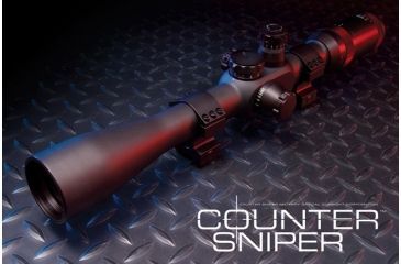 Image of CounterSniper Optics 4-16x Side Focus Rifle Scope, Matte Black, 1/4 MOA Click, 42mm Objective DOH332