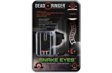 Image of Dead Ringer Night Sight Snake Eyes Series-3 Green Walther