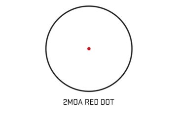 Image of SIG SAUER ROMEO5 1x20mm Red Dot Sight, 2 MOA Red Dot Reticle, 1 x CR2032 Battery, Matte, Black, SOR52001