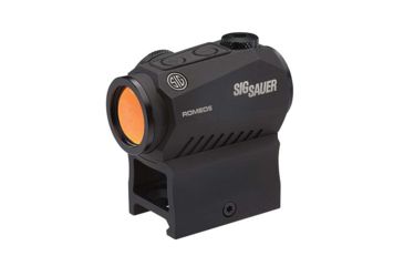 Image of SIG SAUER ROMEO5 1x20mm Red Dot Sight, 2 MOA Red Dot Reticle, 1 x CR2032 Battery, Matte, Black, SOR52001