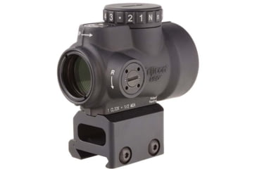 Image of Demo, Trijicon 1x25 MRO 2.0 MOA Adj Red Dot Sight with Trijicon MRO Low and 1/3 Co-witness Mounts, Black, 2200011
