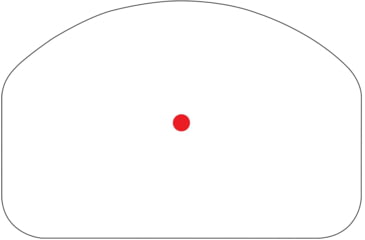 Image of Desert Tech DT 1X Reflex Red Dot Sight with MDR Mount Kit, Black, ACC0142