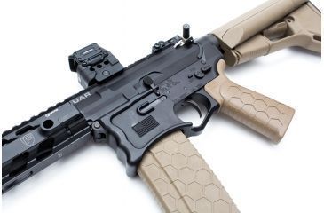 Image of DI Optical Falcon Prismatic Red Dot Sight w/ Push Button Control and Auto Shut Off Mode, Matte Black FC1