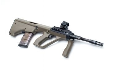 Image of DI Optical Falcon Prismatic Red Dot Sight w/ Push Button Control and Auto Shut Off Mode, Matte Black FC1