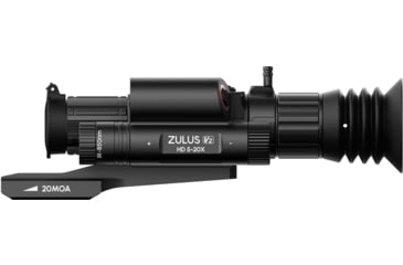 Image of DNT Optics Zulus HD 5-20x V2 Digital Night Vision Riflescope w/ Laser Rangefinder