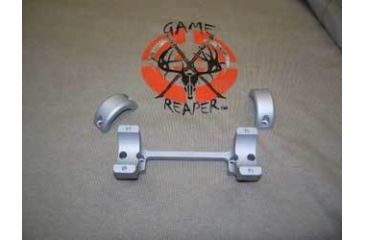 Image of DNZ Products Game Reaper Scope Mount - Marlin 917V Rifle, Low Ring, 1 in Tube, Silver, 12030s