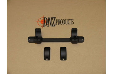 Image of DNZ Products Game Reaper Scope Mount/Ring Combo Savage Round Receiver w/8-40 Screw Holes, 1in Tube, High, Short Action, Matte Black, L16200