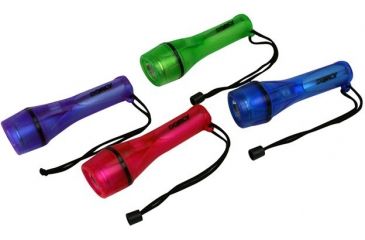 Image of Dorcy 2AA LED Gel Brite Flashlight, Blue, Red, Green, Purple, 41-2952