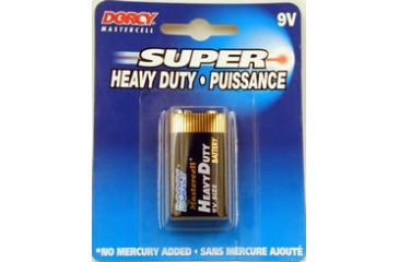 Image of Dorcy 9 Volt Mastercell Heavy Duty Batteries - 1 Per Card 41-1510