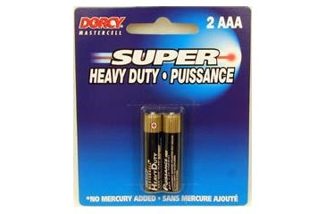 Image of Dorcy AAA Mastercell Heavy Duty Batteries - 2 Per Card 41-1505