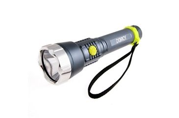 Image of Dorcy Metal Gear XLM Water Resistant LED Flashlight, 618-Lumens, Gun Metal Grey Finish 41-0435