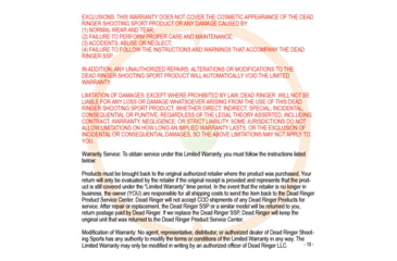 Image of Dead Ringer Dead Ringer 2.5x20mm Scope, Black, DR2728