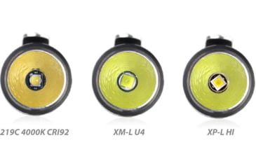 Image of EAGTAC D25A RC MKII Flashlight, 395nm UV LED, 1800 mW, Black, D25A-CLICKY-MKII-395nm-UV