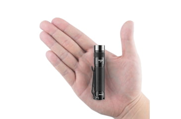 Image of EAGTAC D25A RC MKII Flashlight, 395nm UV LED, 1800 mW, Black, D25A-CLICKY-MKII-395nm-UV