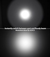 Image of Eagtac MX25L2T  Flashlight Kit, SST-90 P-bin LED, 2850lm, Black 3980