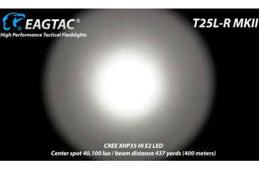 Image of EAGTAC T25L-R MKII Flashlight Kit, XHP35 HD CW LED, 2200lm, Black, Medium 4110