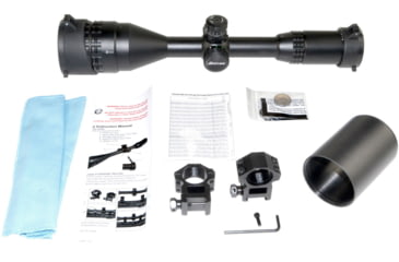 Image of Eastvale Eastvale 3-9X50 AOL Scope, 1 in Tube, RGB Mil Dot Range Estimator Reticle, Black, EV3-9X50AOL