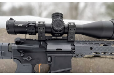 Image of EAW EAW Adjustable 0-40 MOA Scope Mount, Diameter 30mm, Height 22mm, Lever, Black, Small, 482053022021