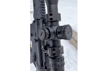 Image of EAW EAW Adjustable 0-40 MOA Scope Mount, Diameter 30mm, Height 22mm, Lever, Black, Small, 482053022021